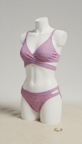 Bikini Fascia Rosa Acceso